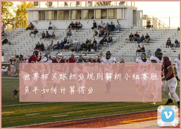 世界杯买球积分规则解析小组赛胜负平如何计算得分